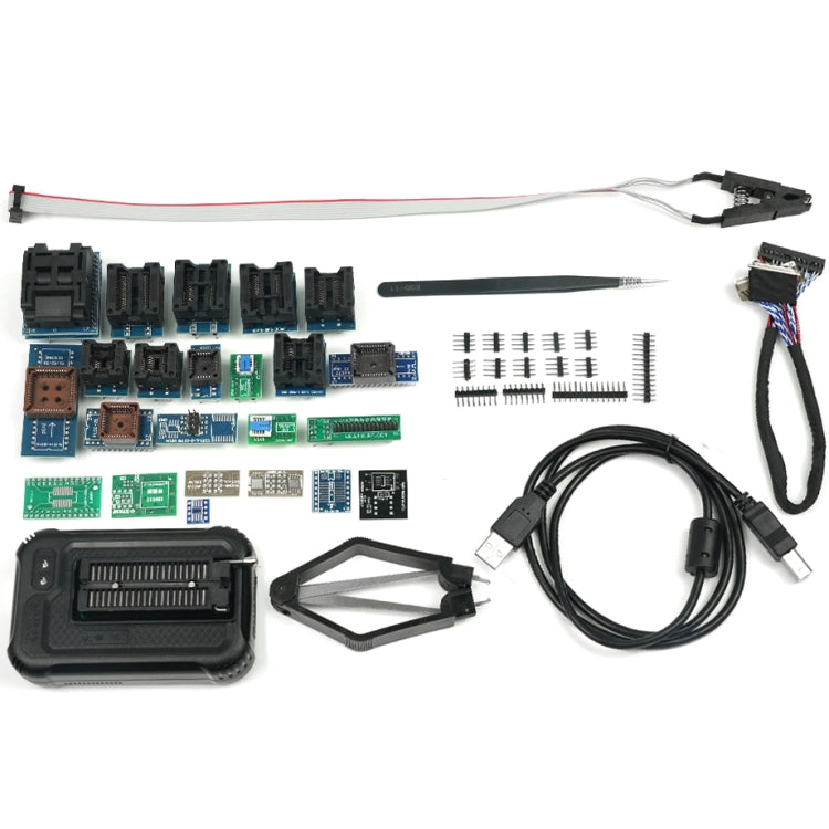 T48 Programmer with 30 Adapter Flash / EMMC BGA153 / 162 / 169 / 1 00, T48 With 30 Adapter T48 Programmer with 30 Adapter Flash / EMMC BGA153 / 162 / 169 / 1 00, T48 With 30 Adapter